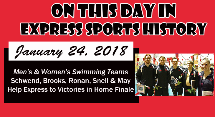 'On This Day' Senior Day Results in Pair of Victories for Express Swimmers