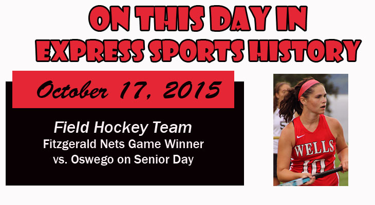 'On This Day' Express Cap Senior Day by Shutting Out Oswego