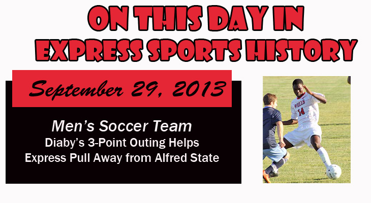 'On This Day' Diaby Seals Win in Late Stages of First Half for Men’s Soccer Team