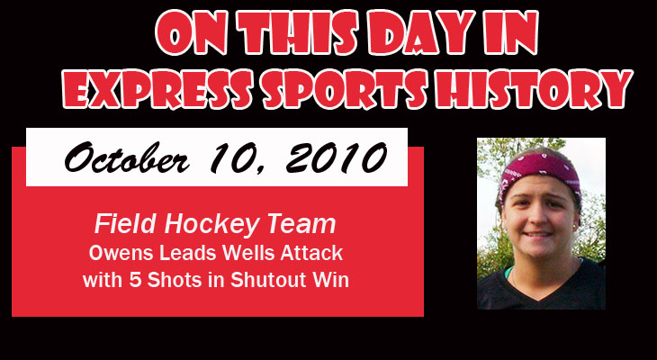 'On This Day' Field Hockey Team Records Back-to-Back Weekend Road Wins on 10-10-10