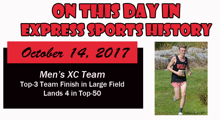 'On This Day' Best Finish of the Year for Men's Cross Country Team