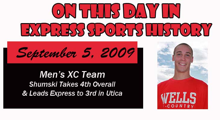 'On This Day' Shumski Debuts with Fourth Overall in Leading Wells to Third in Men’s Cross Country