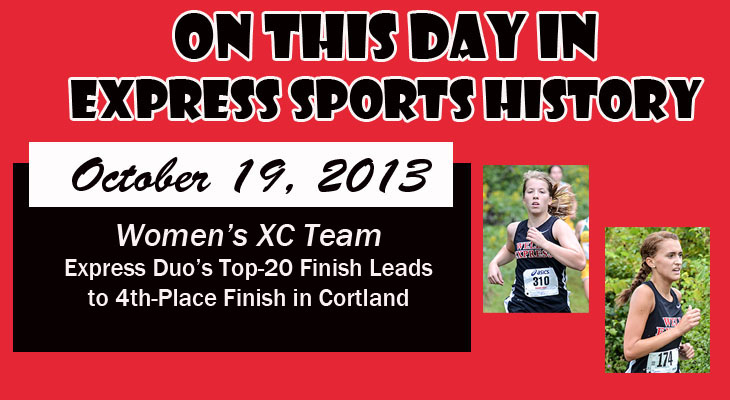 'On This Day' Top-20 Finish for Express Duo Lead Wells to 4th in Cortland