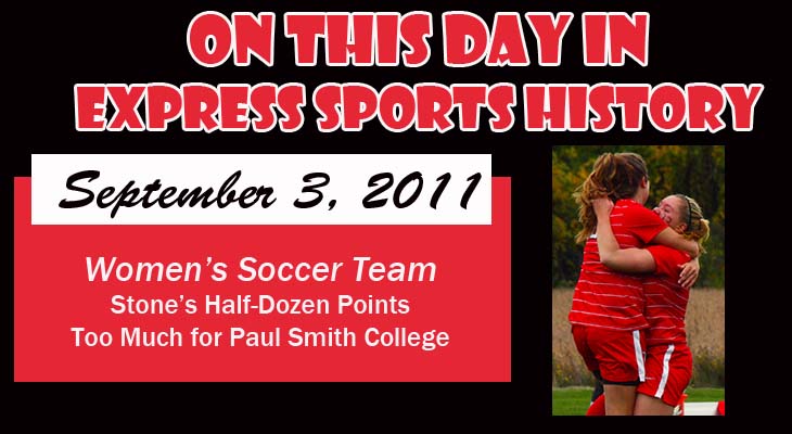 'On This Day' Stone Leads Express with 6-Point Outing Over Paul Smith
