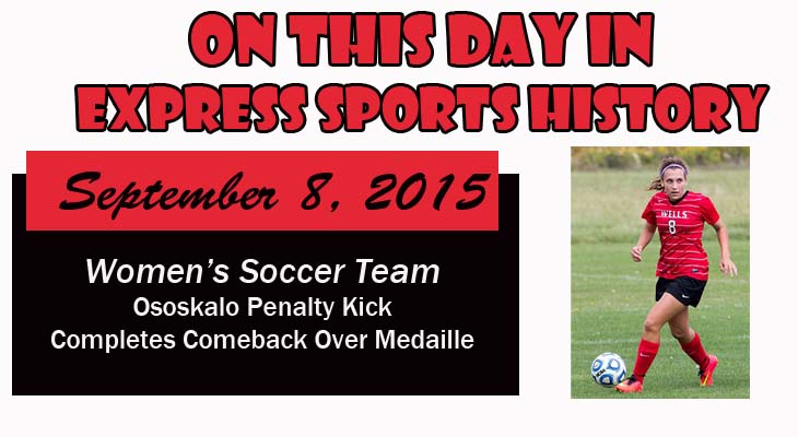 'On This Day' Ososkalo's Penalty Kick Lifts Women's Soccer Over Medaille