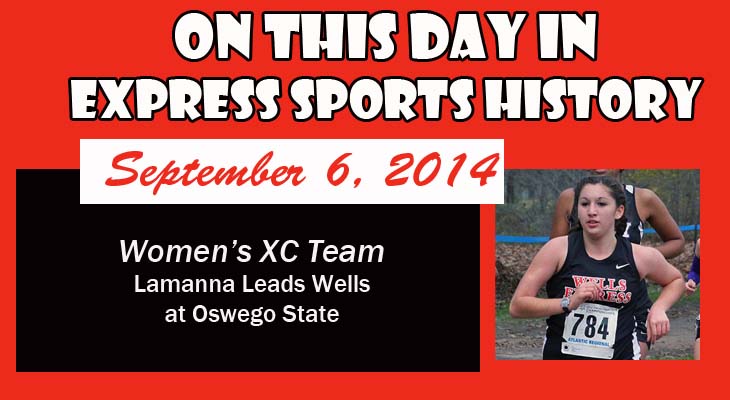 'On This Day' Lamanna Leads Express Women’s Cross Country Team at Oswego