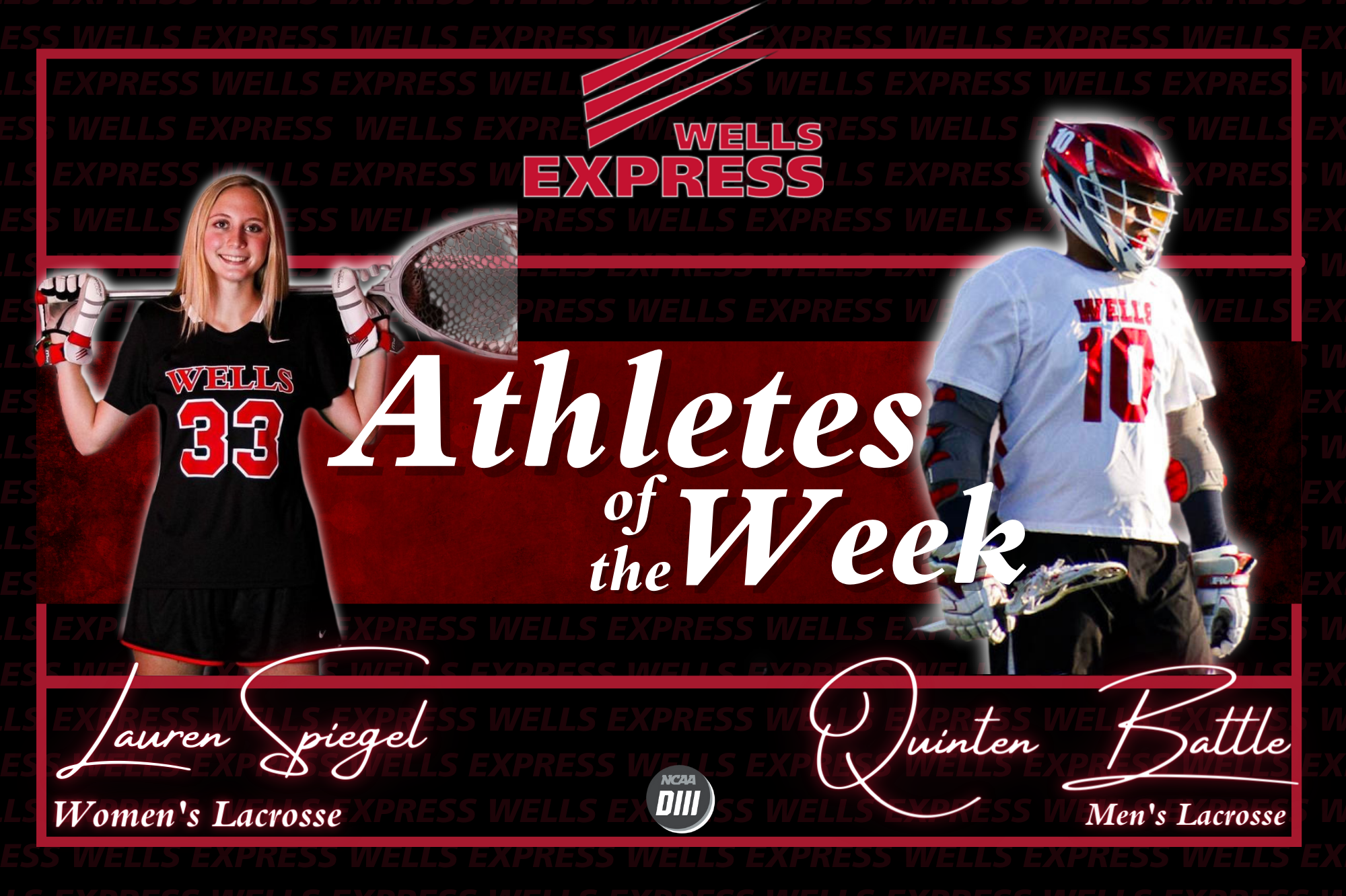 Wells Express Athletes of The Week 4/6