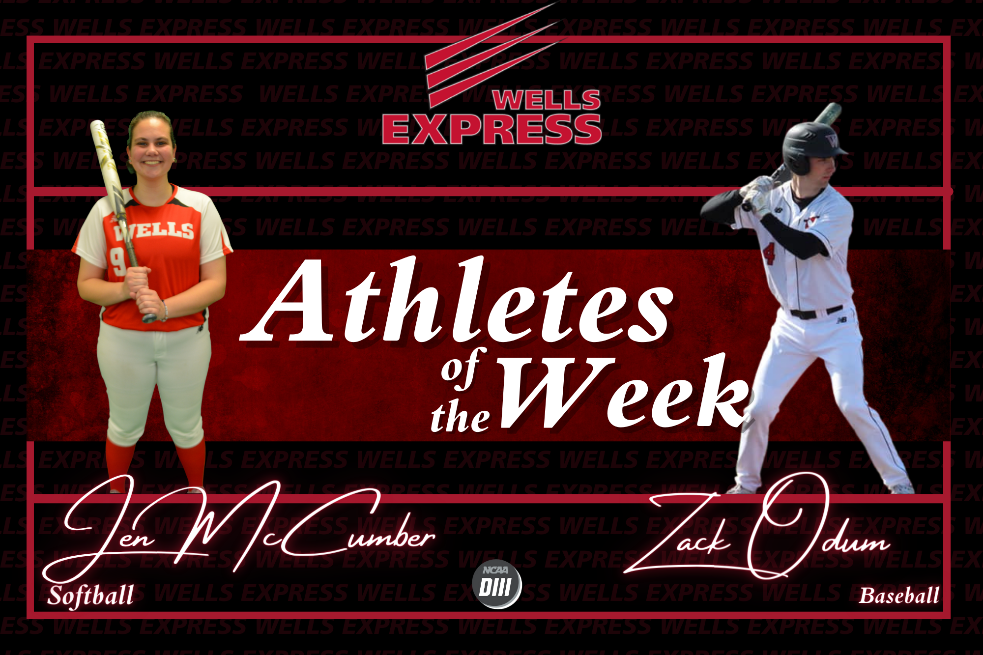 Wells Express Athletes of The Week 4/13
