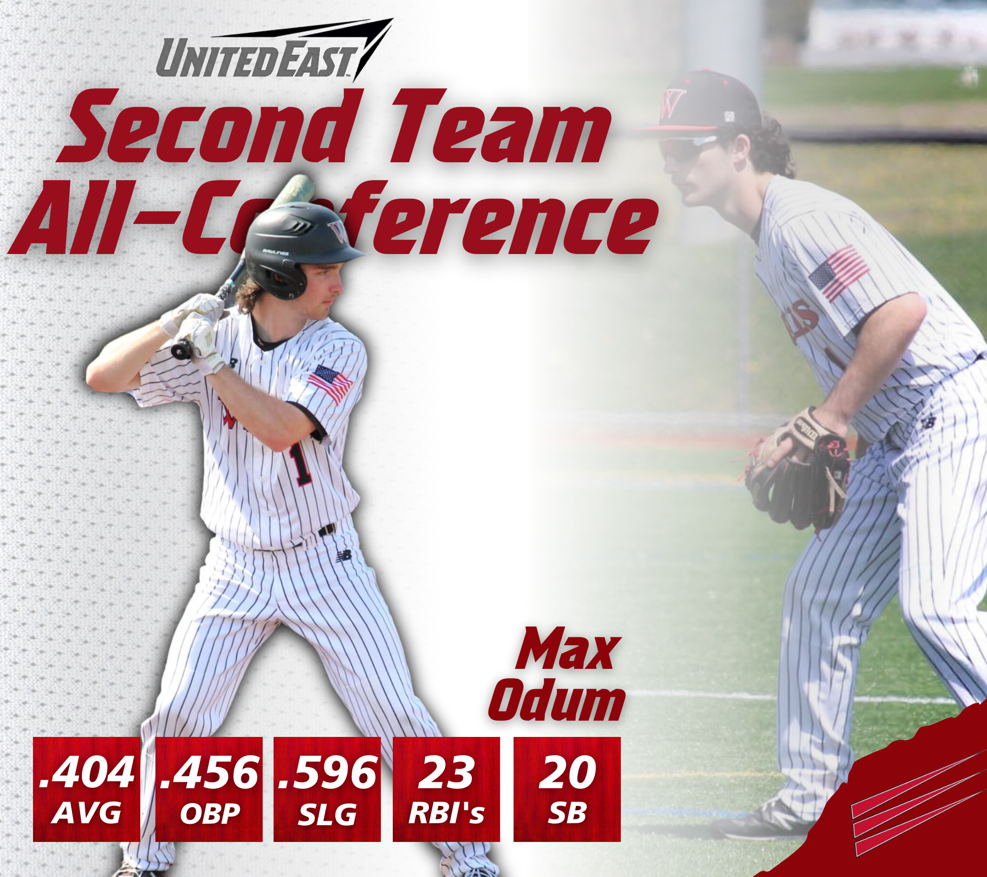 Odum Named to All-Conference Team!