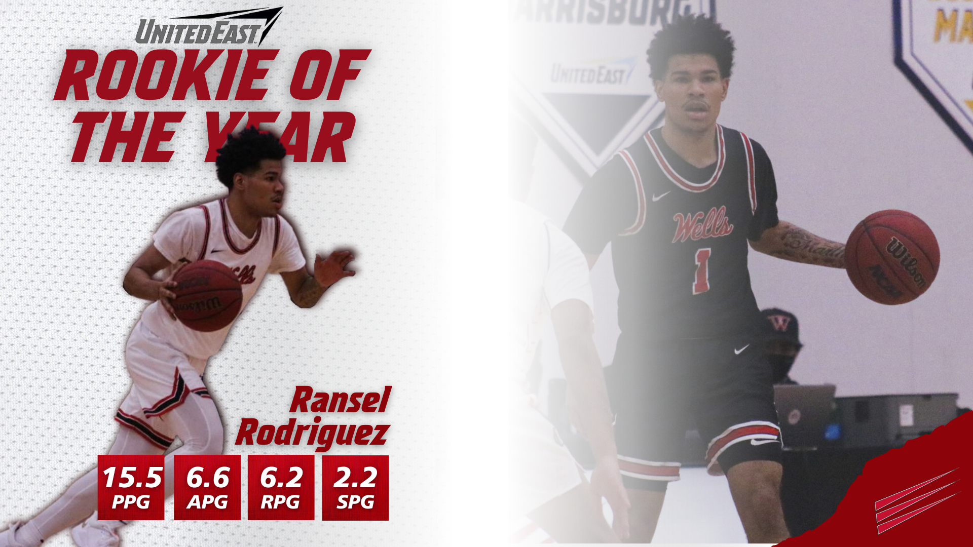 Rodriguez named Rookie of The Year
