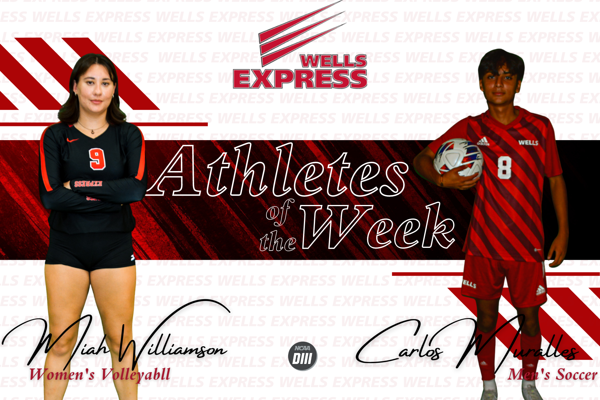 Wells Express Athletes of The Week 9/9
