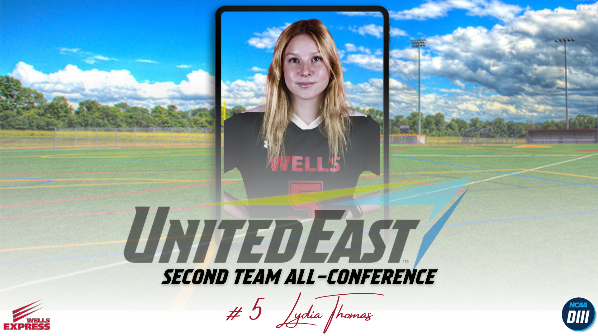 Lydia Thomas second team all conference 
