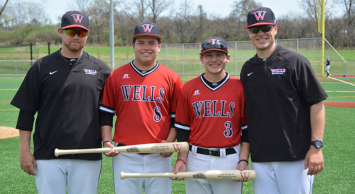 Wells Baseball Honors Seniors; Falls To Ithaca