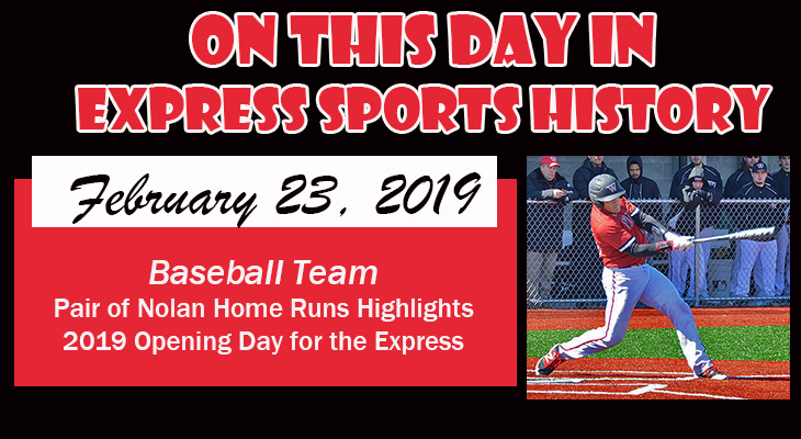 'On This Day'  Pair of Nolan Home Runs Highlights 2019 Opening Day for the Express