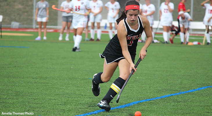 New England College Takes 2-1 Win Over Wells Field Hockey