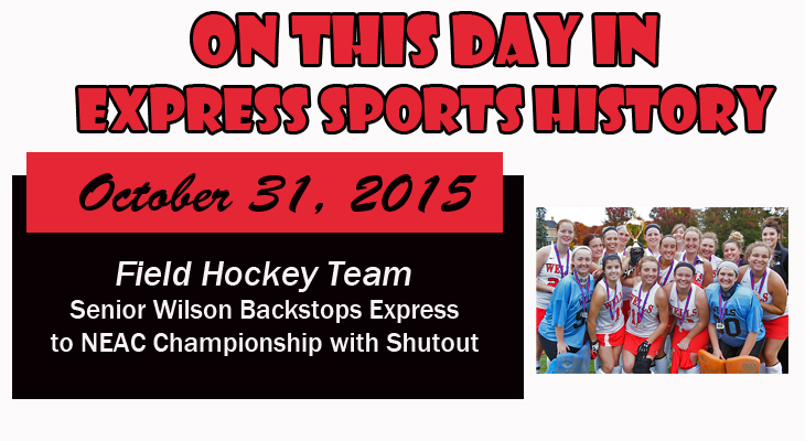 'On This Day' Senior Goalkeeper Backstops Express to NEAC Field Hockey Championship