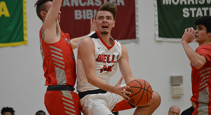 Caz Wins Back-And-Forth Game Over Wells Men's Basketball