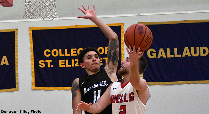 First-Place Morrisville Pulls Away From Men's Basketball