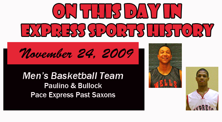 'On This Day' Paulino and Bullock Pace Express Past Saxons
