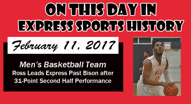 'On This Day' Ross Leads Express Past Bison after 31-Point Second Half Performance