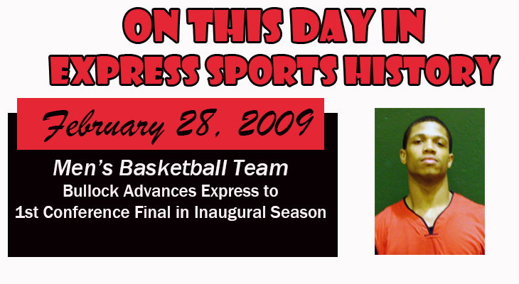 'On This Day' Express Advance to First Conference Final in Inaugural Season