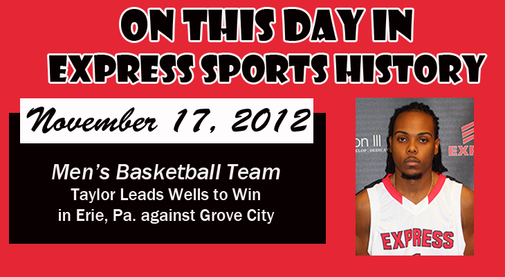 'On This Day' Taylor Leads Men’s Basketball Team Past Grove City