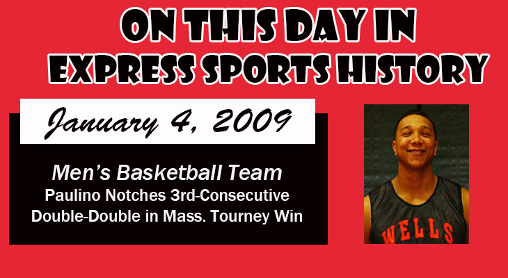 'On This Day' Paulino Leads Men’s Basketball Team to Third Win in Last Four Starts