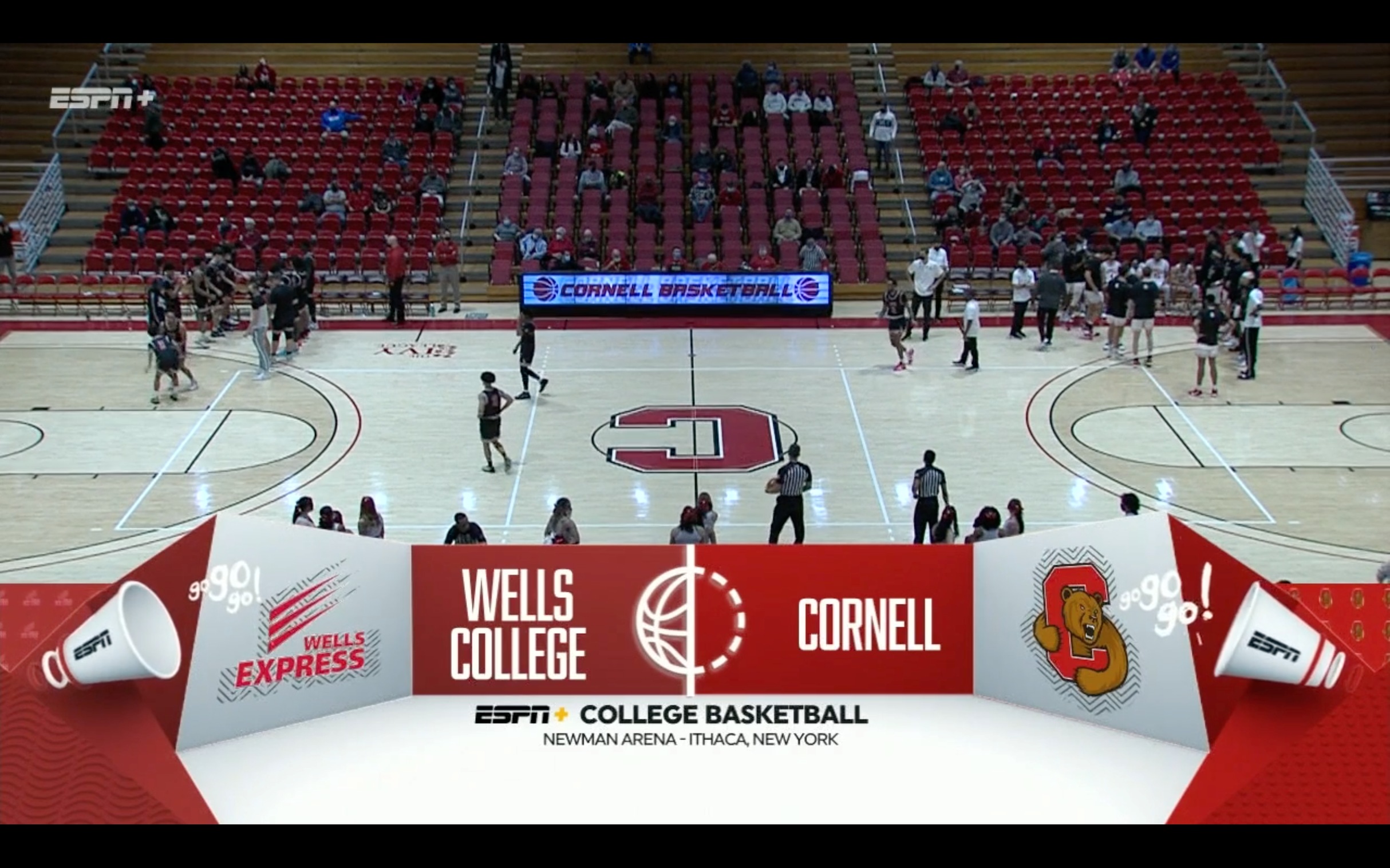 Men's Basketball visits Division 1 Cornell
