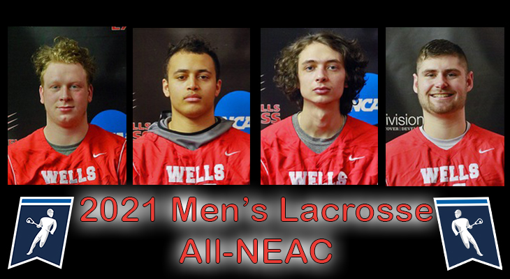 Four Wells College Men’s Lacrosse Players Named All-NEAC
