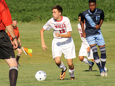 Adams, Cherry Boost Men’s Soccer To 2-0 NEAC Victory