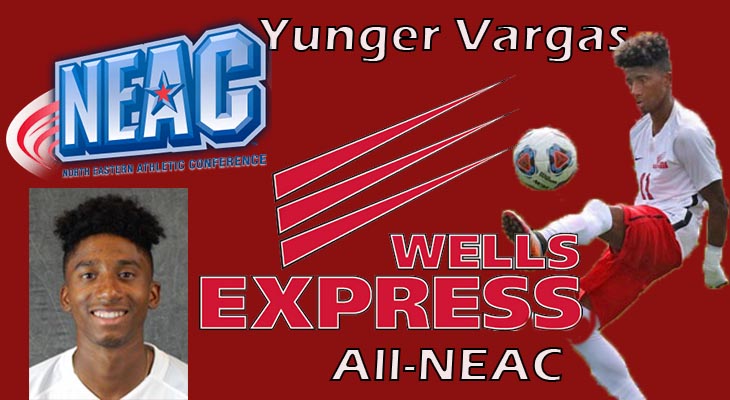 Vargas Named NEAC Offensive Men's Soccer Player of the Week