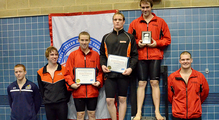 Lamphear Sets Team Record To Open NEAC Championships