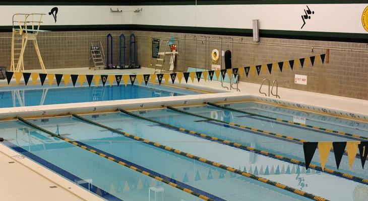 Men's and Women's Swimming Teams Compete At Oswego