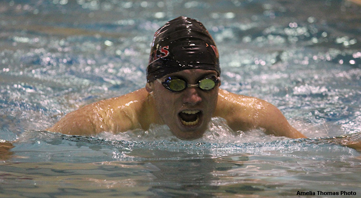 Alfred State Scores Victory In Pool Over Wells Men's Swimming