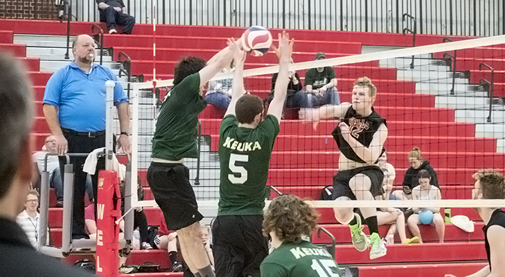 Men's Volleyball Drops Four-Setter at Penn St.-Altoona