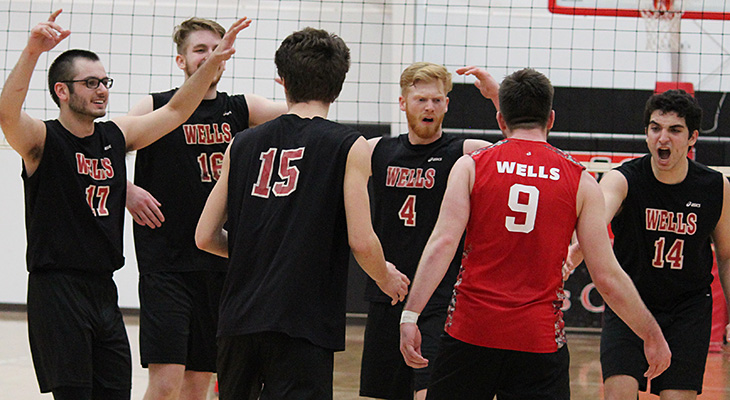Men's Volleyball Picked Third in NEAC Preseason Poll