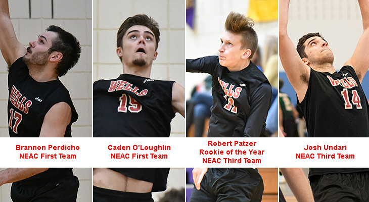 Four Earn Men's Volleyball All-NEAC Recognition