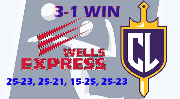 No. 11 Wells Men’s Volleyball Team Remains Unbeaten with Cal-Lutheran Win