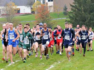 WELLS MEN’S CROSS COUNTRY PLACES 6TH AT NEAC CHAMPIONSHIP