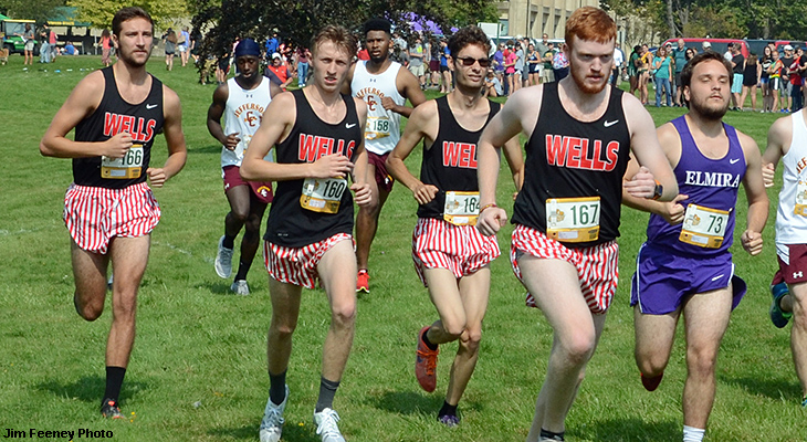 Wells Men's Cross Country Runs Well At Oswego
