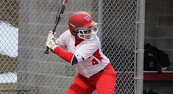 Houghton Takes Two From Wells Softball