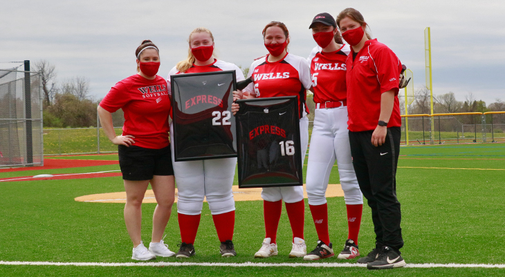Three Seniors Honored on Sunday Conference Doubleheader