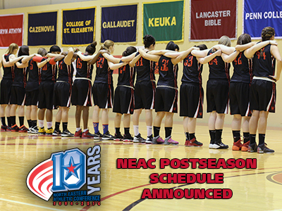Wells To Compete At NEAC Women's Basketball Championship