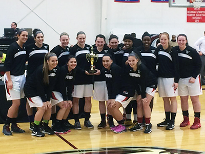 Women’s Basketball Edges Gallaudet, Plays For NEAC Title Sunday