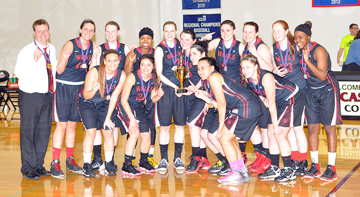 Wells To Honor NEAC Champion Women's Basketball Team