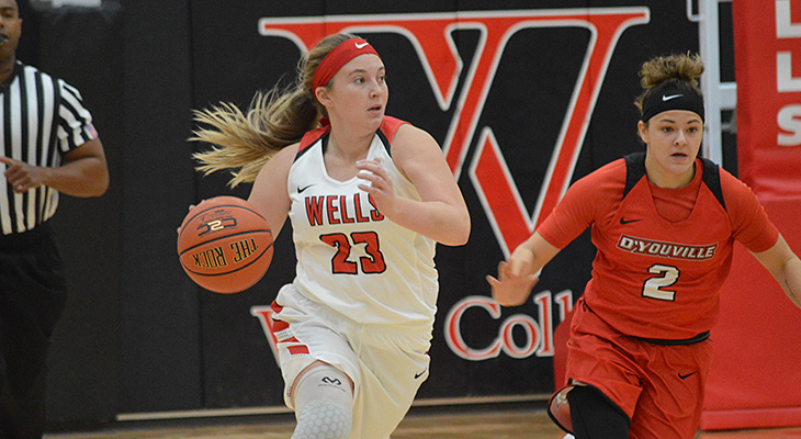 Women's Basketball Edged By D'Youville
