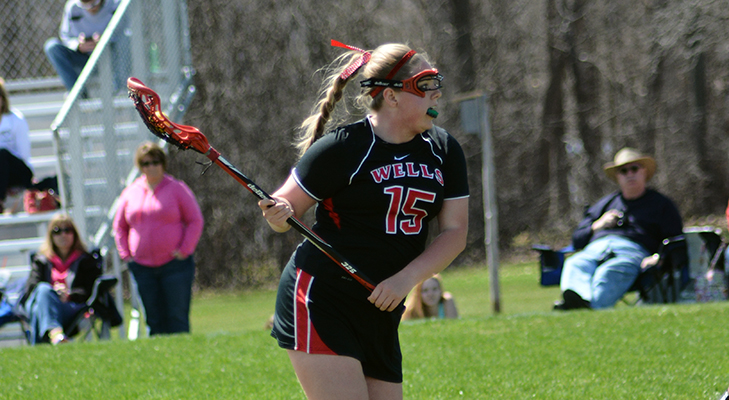 Late Rally Falls Short for Women’s Lacrosse at Elms