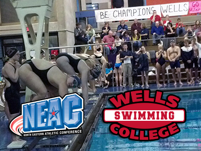 Women’s Swimming Leads At NEAC Championship After Two Days