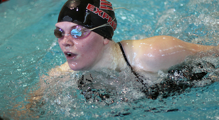 Women’s Swimming Collects 55-34 Victory Over Pitt.-Bradford