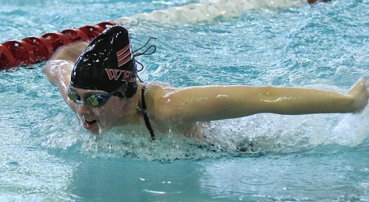 Three Event Wins For Women's Swimming